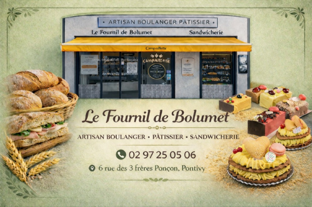 Le Fournil de Bolumet à Pontivy