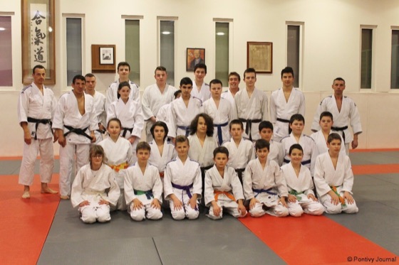 Les adhérents du Judo Club Pontivy